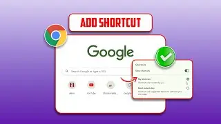 How to Add a Shortcut on Google Chrome on your PC | Create Website Shortcut on Google Chrome