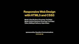 Responsive Web Design (HTML5 and CSS3)