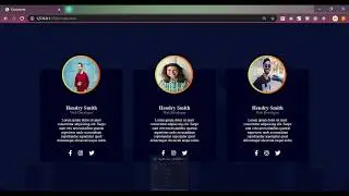 Html & Css Profile Cards