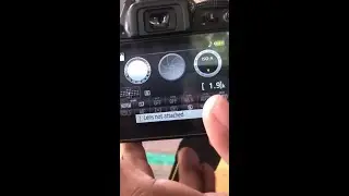 Fix lens not attached Nikon