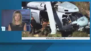 Navy helicopter makes emergency landing in Volusia County