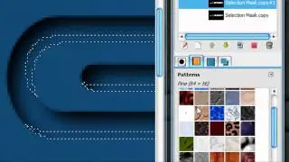 Making a pressed in text effect in GIMP