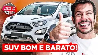 NÃO QUER TER DOR DE CABEÇA? 10 SUVs BONS E BARATOS