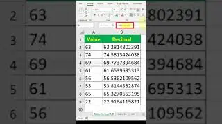 Rand function in excel | #Shorts