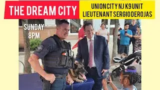 Union City NJ Lieutenant Sergio DeRojas   K9 Bomm By Kennedy Ng
