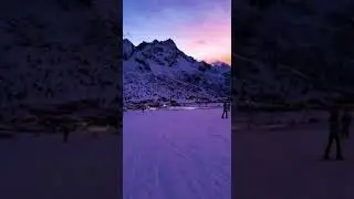 Лыжи.