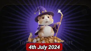 How To UNLOCK 4th July Hamster Daily Combo Cards Today  and CLAIM your 5MILLION HAMSTER COIN