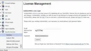 How to Activate a SonicWALL License Code