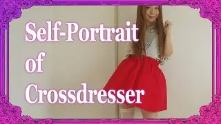[Japanese Tgirl with Red Skirt] Portrait of Haruka - HA165 [subtitled]