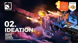 Blender 3D- Show Title Design for TV/Web - 02 Ideation