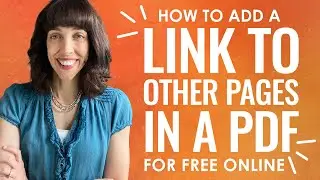 How to Add a Link to Other Pages in a PDF for Free Online