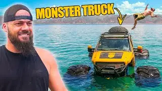 Testing My Monster Truck to See if it Floats...