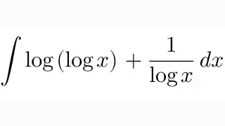 Integral of [log(log x) + 1/log x]