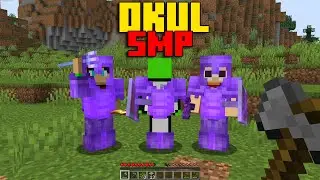 Okulumun Minecraft SMP Sunucusunda Savaş Başlattım..