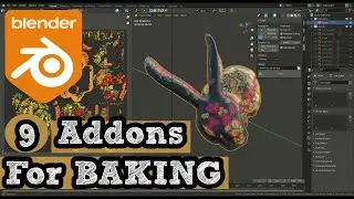 Blender Addons for Materials Baking