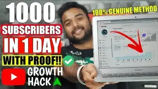 How to Get First 1000 Subscribers On YouTube (Fast) in 2021 🔥 YouTube Subscribers Kaise Badhaye