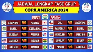 Jadwal Copa America 2024~Jadwal Lengkap Fase Grup Copa America 2024~Copa America 2024~Live Indosiar