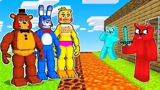 FNAF vs TAJNA BAZA w Minecraft