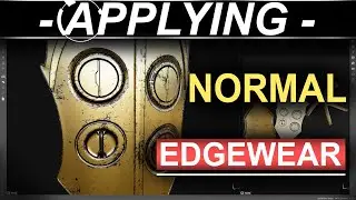 Substance-Painter: Applying Edge-wear to Normal Details (FAST!)