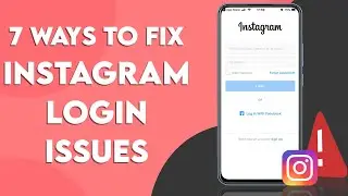 How to fix Instagram Login Issues | Cant login to Instagram