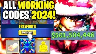 *NEW* ALL WORKING CODES FOR BLOX FRUITS IN 2024! ROBLOX BLOX FRUITS CODES