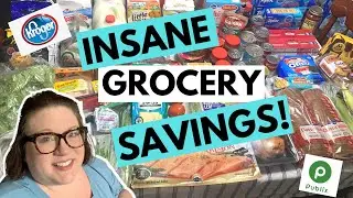 🛒WE SAVED MORE THAN WE SPENT! 🤯 | SAVING MONEY ON GROCERIES AT PUBLIX AND KROGER!