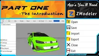 How To Use Zmodeler For Gta Sa Android | Part 1 : The Introduction