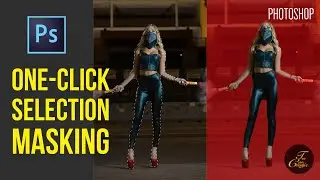 Easy One-Click Selection Masking Tutorial - Select Subject in Photoshop