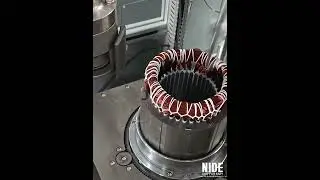 Automotive Motor Double End Stator Coil Lacing machine