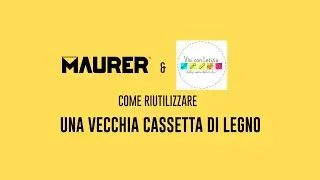 Come riutilizzare una vecchia cassetta di legno