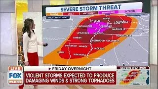 Severe Storm Threat Upgraded For Areas In The Mid-South