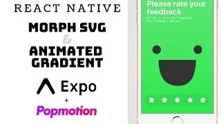 How to animate Gradients and Morph SVG in React Native with Popmotion