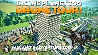 The Most Detailed Planet Zoo Build Ever! | Salland's Adventure Zoo | Planet Zoo Tour