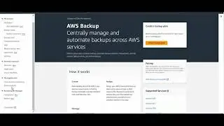 AWS Backup | AWS Scheduled Backup | How AWS Backup Service worked?