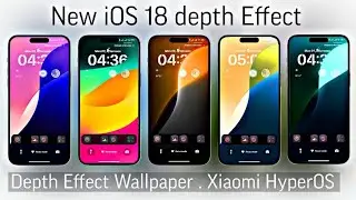 Apply iOS 18 Lock Screen On Any Xiaomi Redmi, and POCO Device with Depth Effect  🔥No Root Required 😍