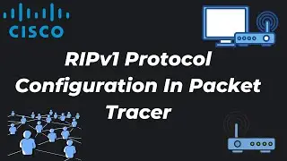 RIPv1 protocol configuration in packet tracer (simple way)