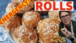 quick & easy EMERGENCY dinner ROLLS