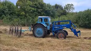 Трактор Т-40 и Грабли-Ворошилки