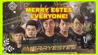 MERRY ESTES EVERYONE! BLACKLIST INTERNATIONAL OFFICIAL M3 CHAMPION SKIN MLBB