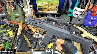 M32 Machine Gun BB, All Dangerous Guns, Airsoft Rifle, AK47, Dragon Rifle, Forest Sniper, Equipments