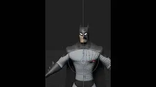 Batman in Blender