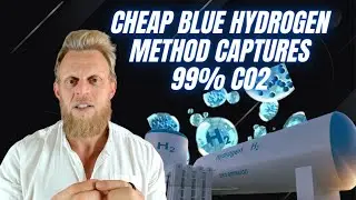 Breakthrough technology produces cheap blue hydrogen, capturing 99% of CO2