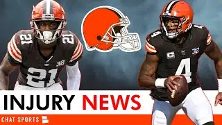 Browns Injury News Ft. Deshaun Watson, An Ambulance & Denzel Ward + Roster Signings