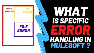 1Min -  What Is Specific Error Handling In Mulesoft