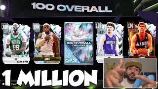 *OMG* WE PULLED THE BEST LEGENDS! I Opened the New Guaranteed 100 Overall Packs! NBA 2K24 MyTeam