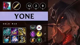 Yone Mid vs Orianna: Godlike - KR Challenger Patch 14.16