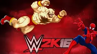 WWE 2K16 Spiderman vs Zangief