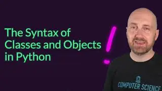 Basic Class and Object Syntax in Python with Static Type Annotations