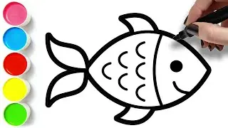 How to Draw a Fish -  Easy Drawings For Beginners