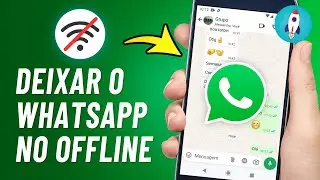 Como DEIXAR O WHATSAPP OFFLINE Com a Internet Ligada